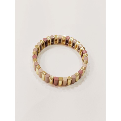 Bracelet  élastique en métal BR164