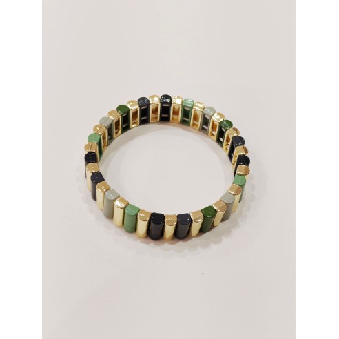 Bracelet  élastique en métal BR164