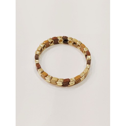 Bracelet  élastique en métal BR165