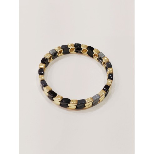 Bracelet  élastique en métal BR165