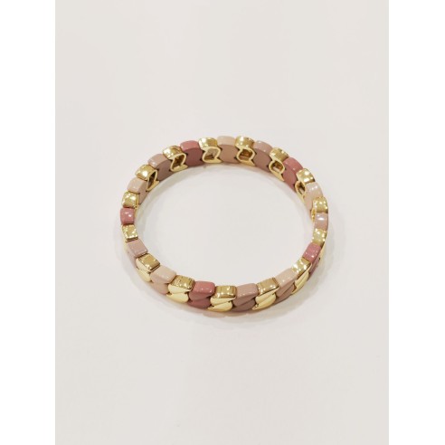 Bracelet  élastique en métal BR165
