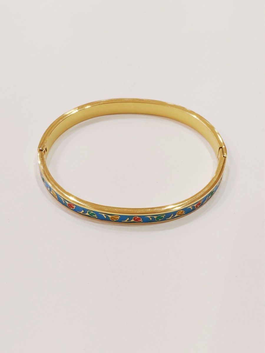 Bracelet jonc acier inoxydable J196