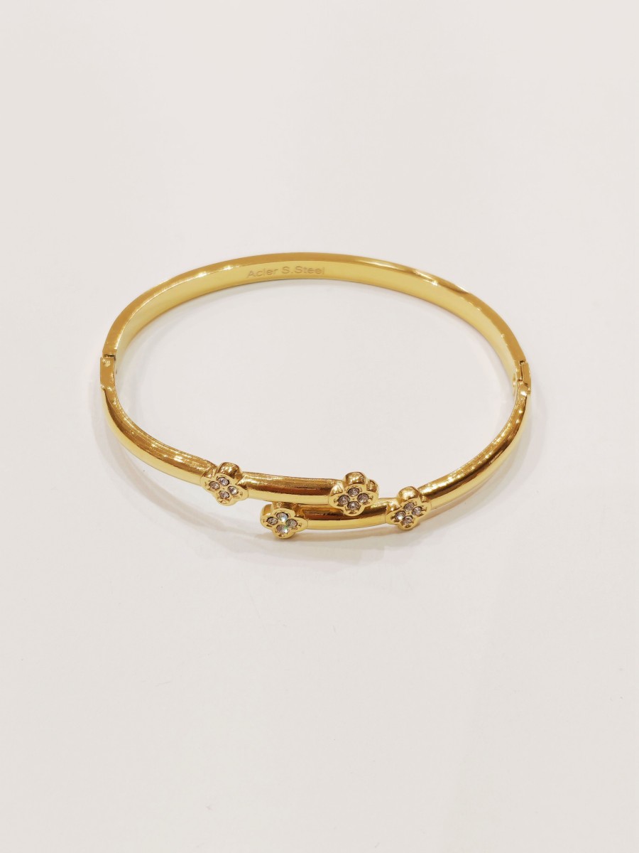 Bracelet jonc acier inoxydable J207