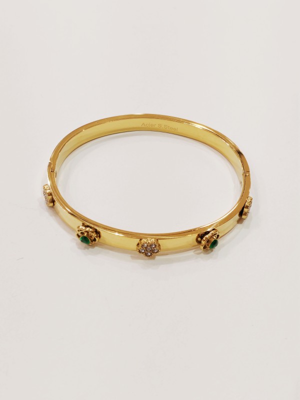 Bracelet jonc acier inoxydable J219 2