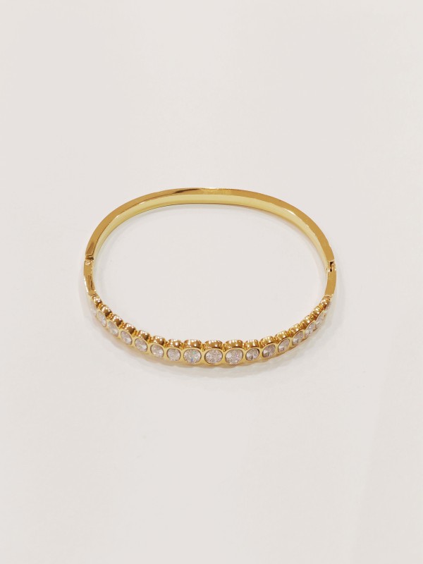 Bracelet jonc acier inoxydable J223