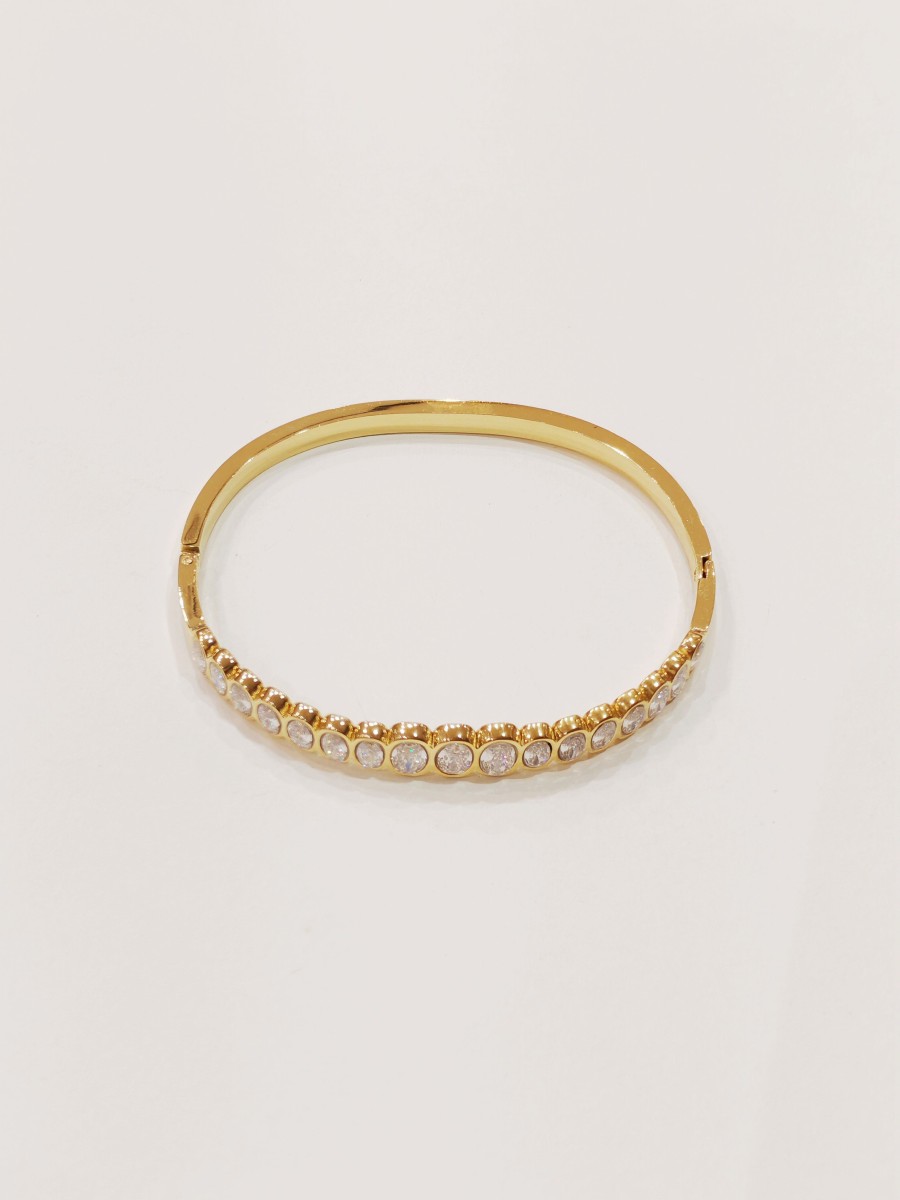 Bracelet jonc acier inoxydable J223
