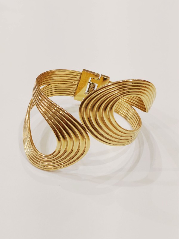 Bracelet jonc acier inoxydable J226 2