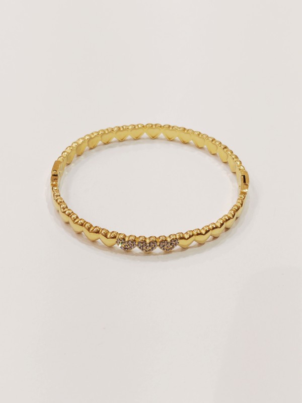 Bracelet jonc acier inoxydable J229