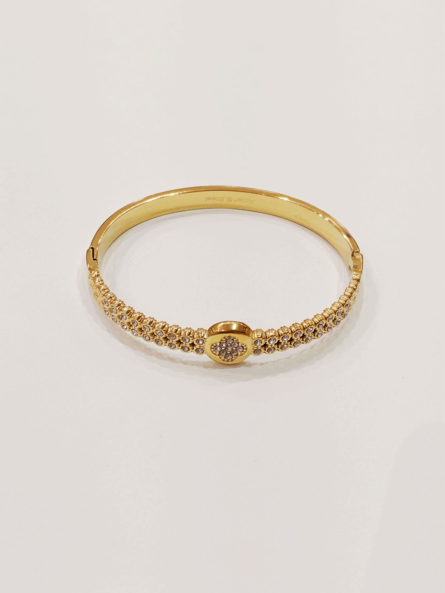 Bracelet jonc acier inoxydable J232