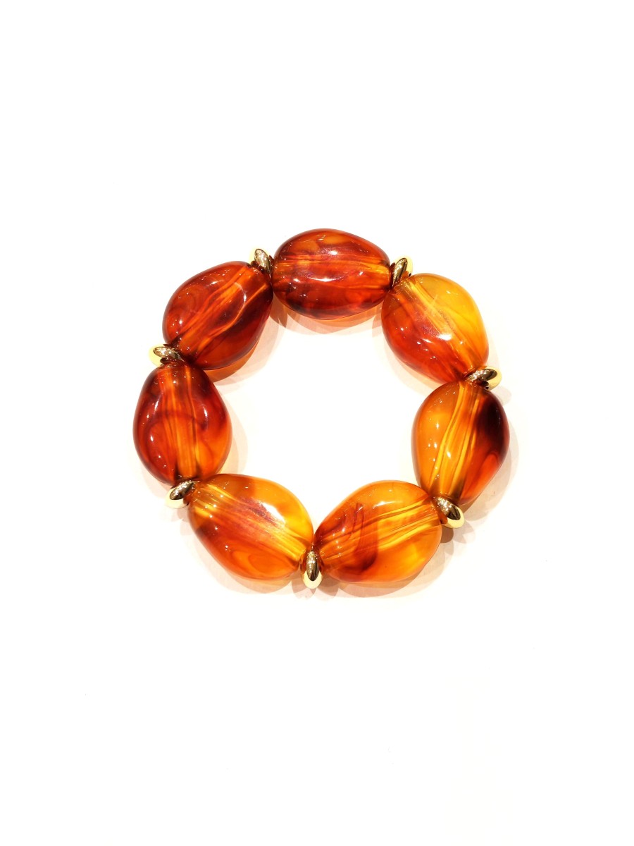Bracelet en résine et acier B324