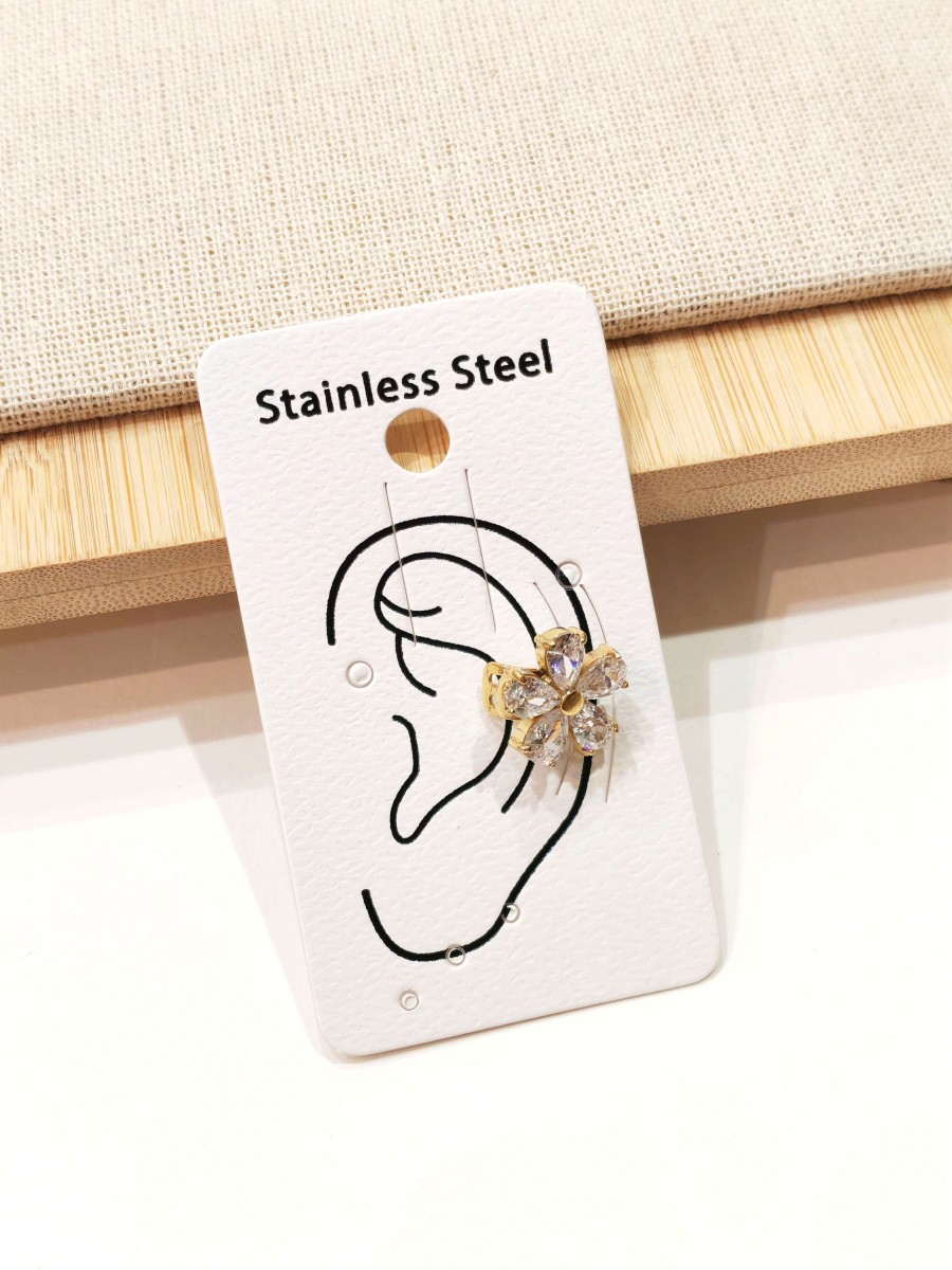 Boucles d'oreilles en acier inoxydable E571