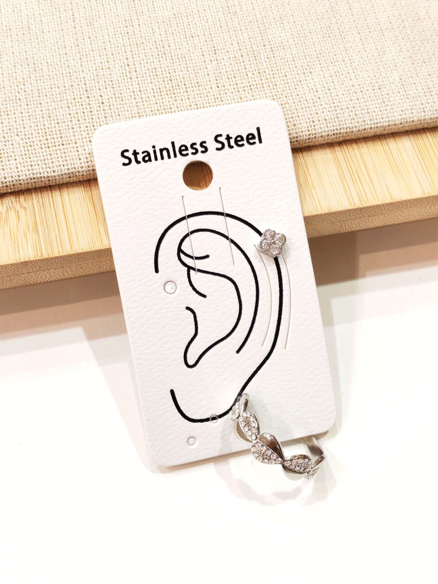 Boucles d'oreilles en acier inoxydable E573