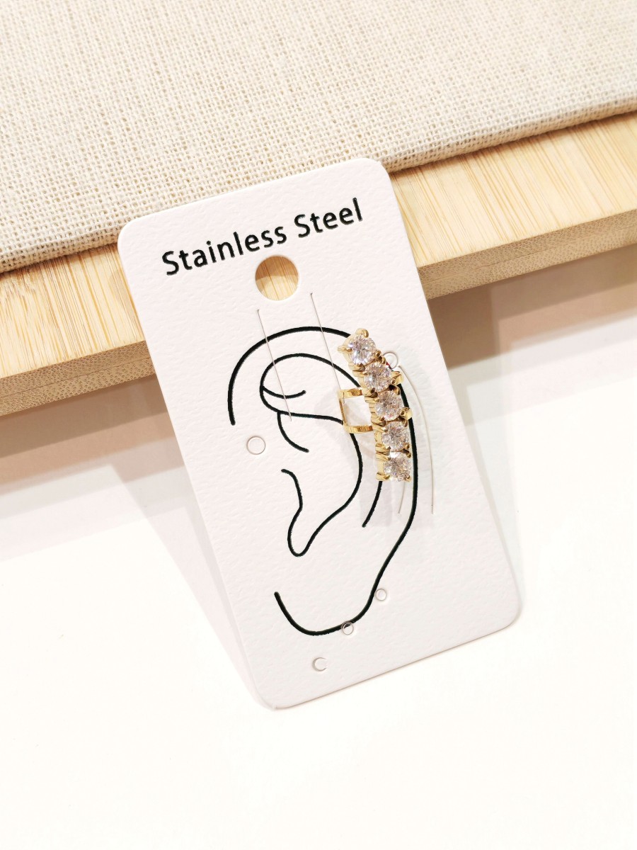 Boucles d'oreilles en acier inoxydable E577