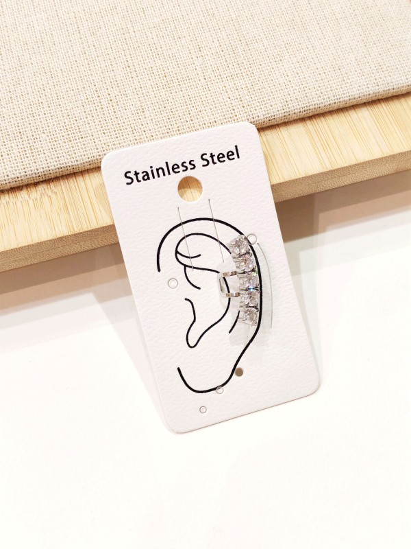 Boucles d'oreilles en acier inoxydable E577 2