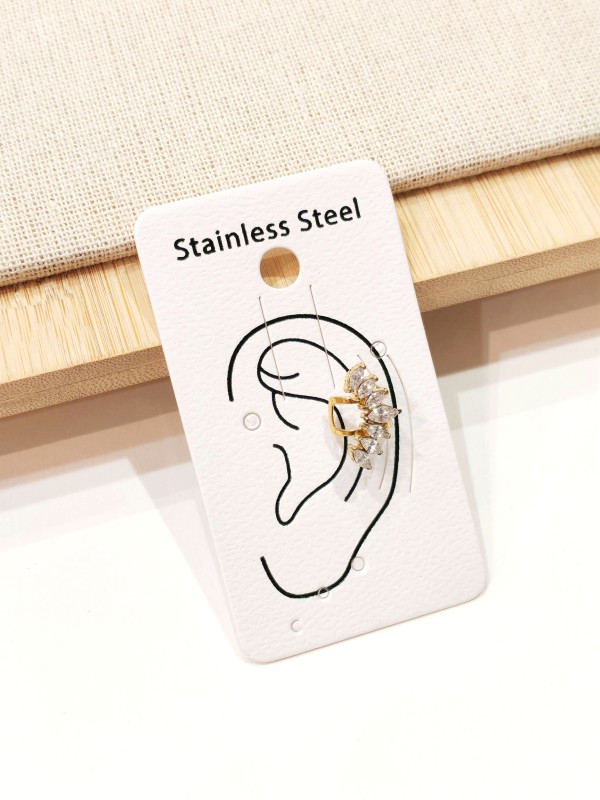 Boucles d'oreilles en acier inoxydable E578