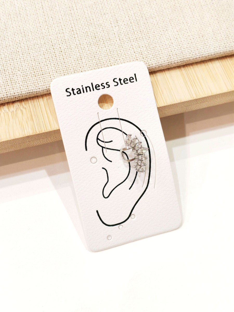 Boucles d'oreilles en acier inoxydable E578