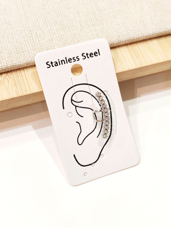 Boucles d'oreilles en acier inoxydable E581 2