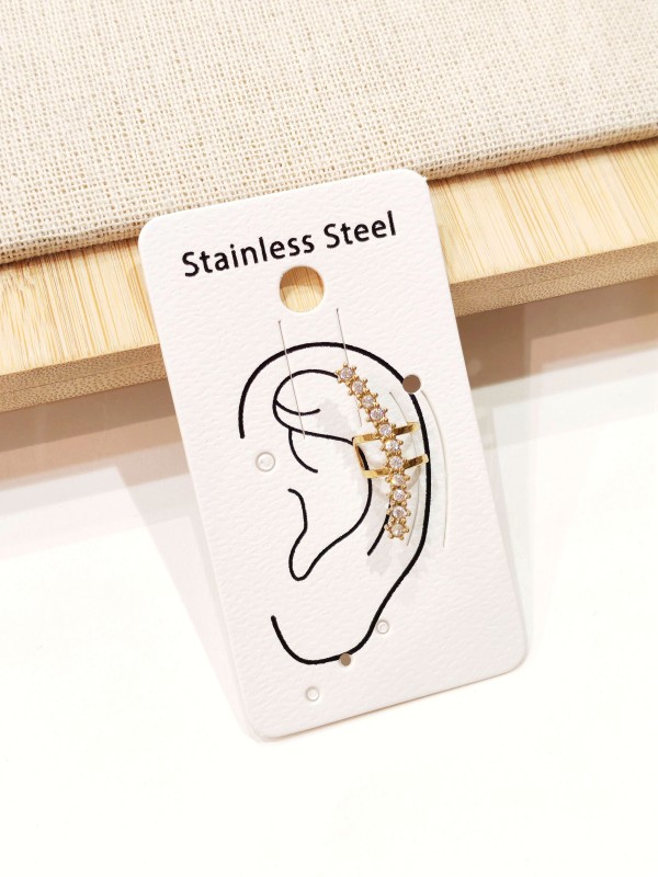 Boucles d'oreilles en acier inoxydable E581